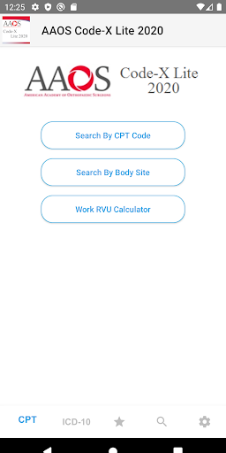 Android application AAOS Code-X Lite Web screenshort