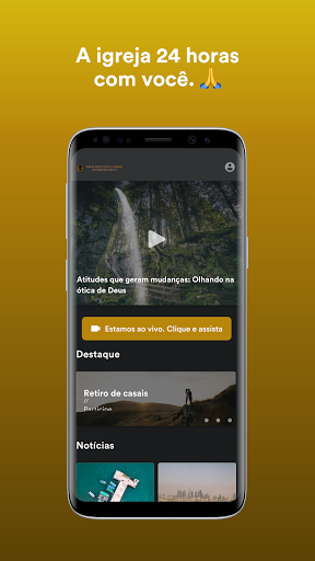 Android application IPVAC - conectada com você screenshort