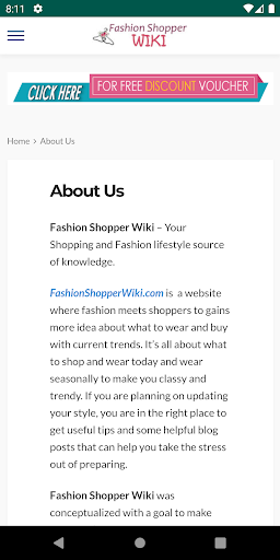 Fashion Shopper Wiki Screen 3