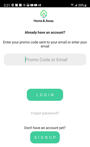 Android application Home & Away screenshort
