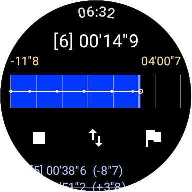 JoggingTimer Screen 2