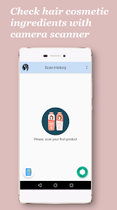Screenshot 2 HairKeeper - escáner de ingred android