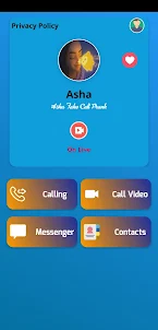 Asha Fake Call & Chat