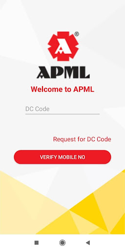 APML Driver App Screen 2