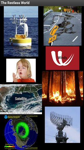 Android application Restless World screenshort