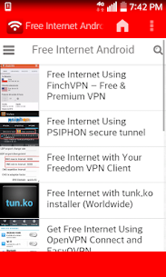How to get free internet For PC installation