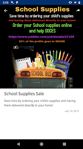 Screenshot of Downtown Doral Charter Schools