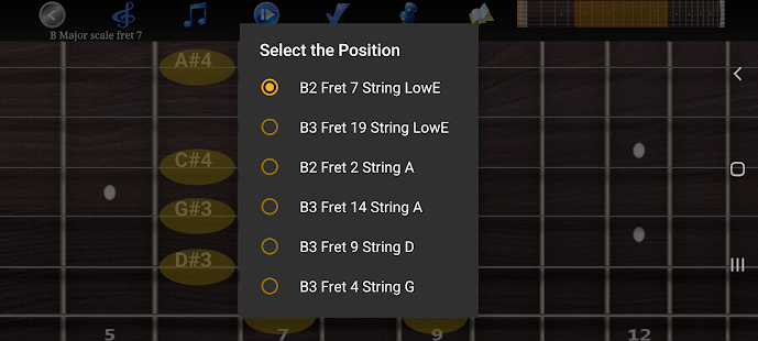 Guitar Scales & Chords Pro Captura de tela