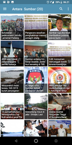 Koran Sumbar : Berita Sumatera Screen 2