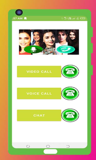 All celebrity video call Screen 3