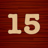 Wooden 15 Puzzle ! Number Slide icon