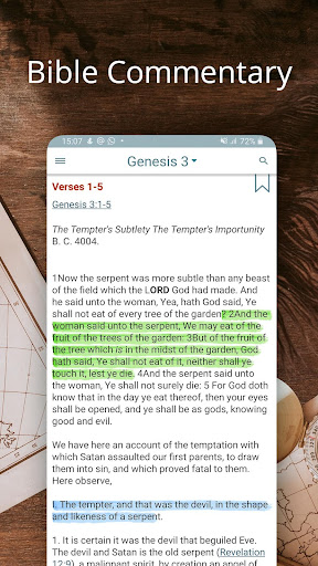 Android application Matthew Henry Bible Commentary screenshort