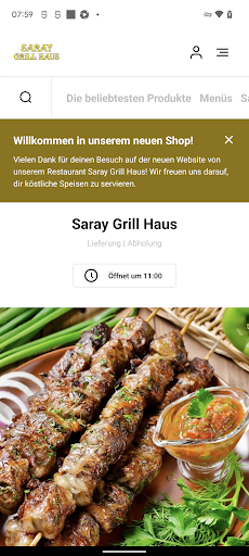 Android application Saray Grill Haus screenshort