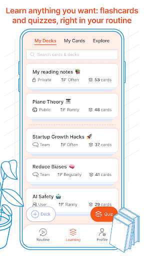Thought Saver - Daily Routines Screen 3