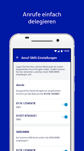 Android application o2 Business screenshort