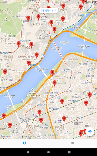 Cubewhere - 파워큐브 전기차 충전 콘센트 지도