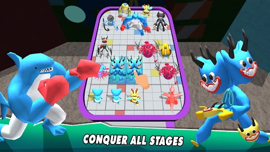 Merge Blue Monster: Battle Run MOD APK v1.0 [Unlocked] 2