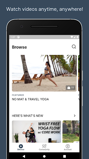 Android application Yoga Upload Plus screenshort