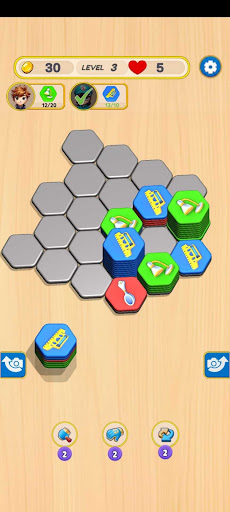 Hexa Sort Merge & Build Puzzle ekran görüntüsü