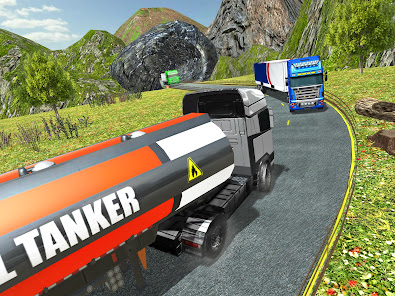Oil Tanker Transport Driving  screenshots 14