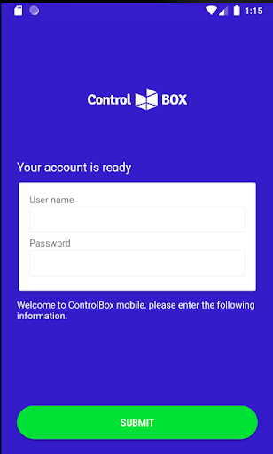Android application CB Mobile 2.0 screenshort