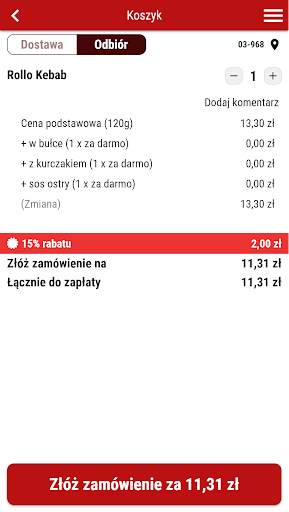 Dolina Kebab Screen 2
