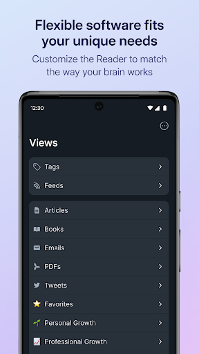 Screenshot of Readwise Reader