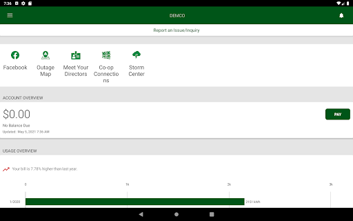 Screenshot of MyDEMCO