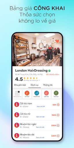 iSalon Booking Screen 3