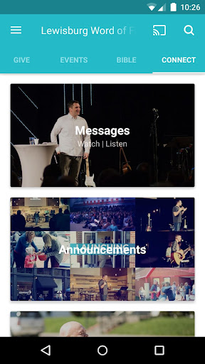 Community of Faith Churches Screen 3