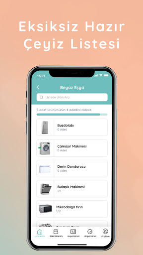 Çeyiz Listem Screenshot 3 - AppWisp.com