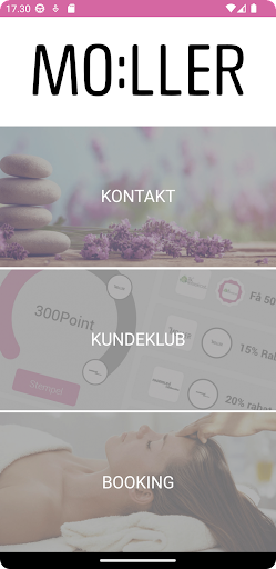 Android application Møller screenshort