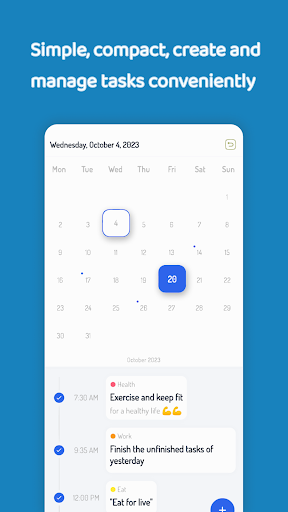 Work-m: Todo-list, Management Screen 3