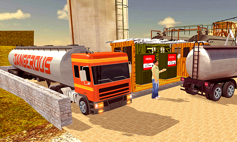 Truck Games 3d- Oil Tanker Sim banner