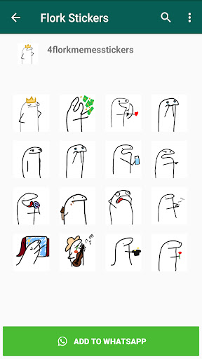 Flork Animated Stickers Screen 2