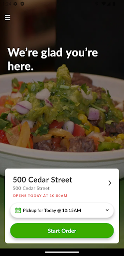 Android application Brito's Burrito screenshort