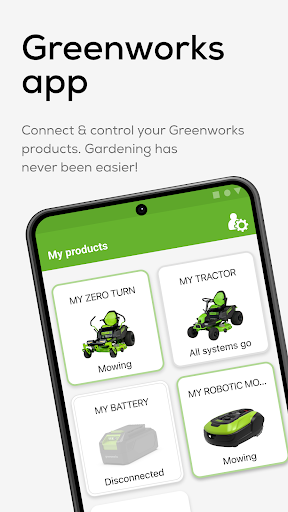 Greenworks tools Screenshot 1 - AppWisp.com