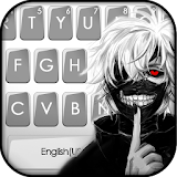 Creepy Mask Man Keyboard Theme icon