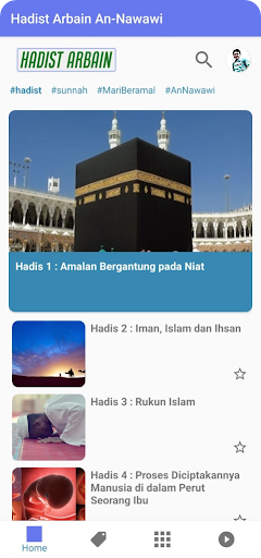 Hadis Arbain An-Nawawi Screen 3