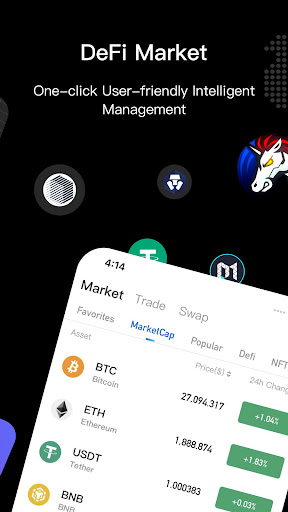 Captura de pantalla de HPX :Wallet Crypto & Card