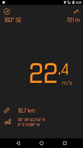Speedometer GPS digital Screenshot
