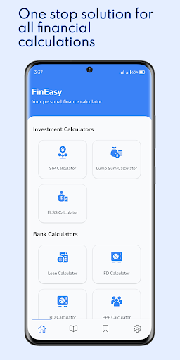 FinEasy - Finance Calculator Screen 2
