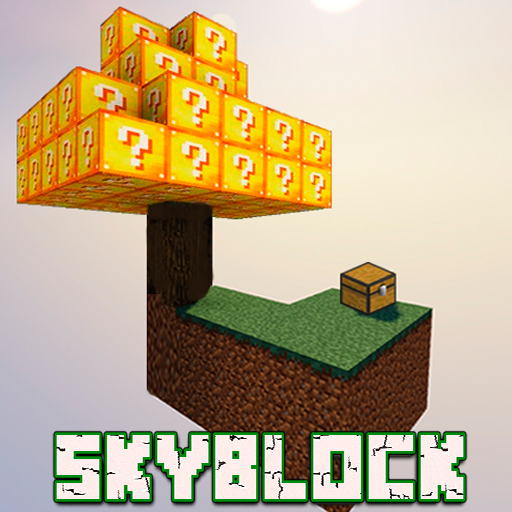Download Lucky Skyblock Map Addon For Mcpe Minecraft Mods 125 3 904 Apk For Android Apkdl In