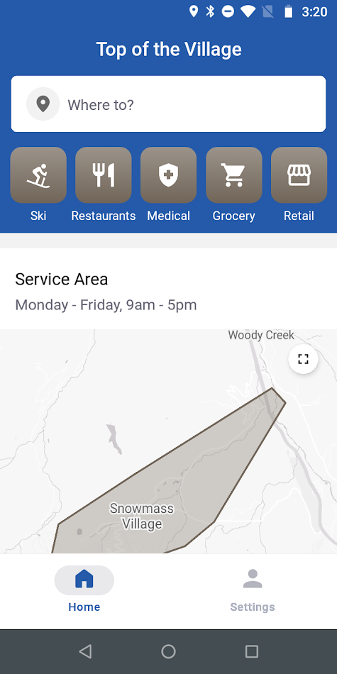 #2. Top of the Village Shuttle (Android) By: Downtowner App, Inc.