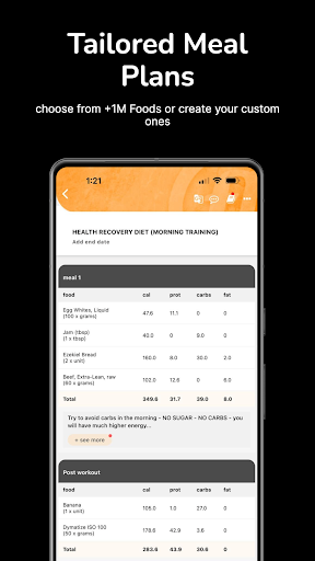 Screenshot of Fitlog