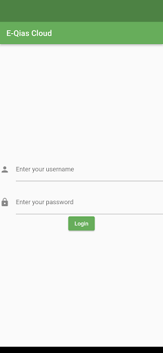 Android application E-Qias Cloud screenshort
