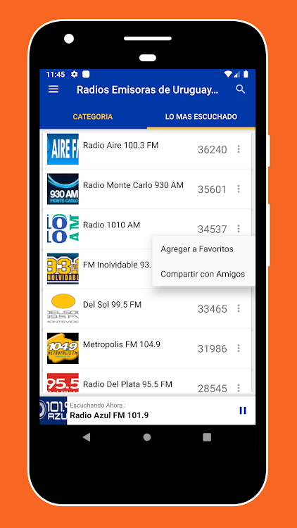 Parte Restricciones Cumplido Radio Uruguay + FM Radio App de AppTwo - Radio FM AM, Radio Online,  Internet Radio - (Android Aplicaciones) — AppAgg