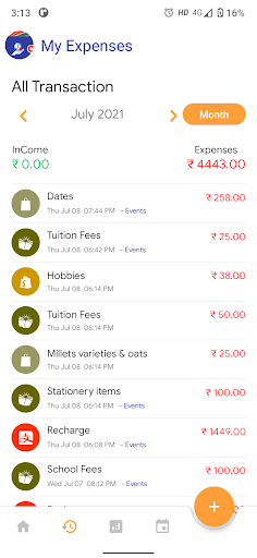 My Expenses - Expense Manager Screen 2