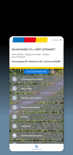 Android application Kronobergs Bilaffär screenshort