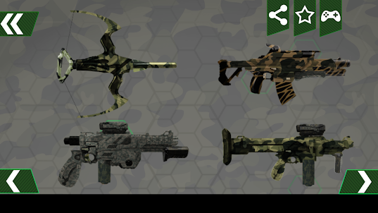 Spielzeugwaffen Militär Sim